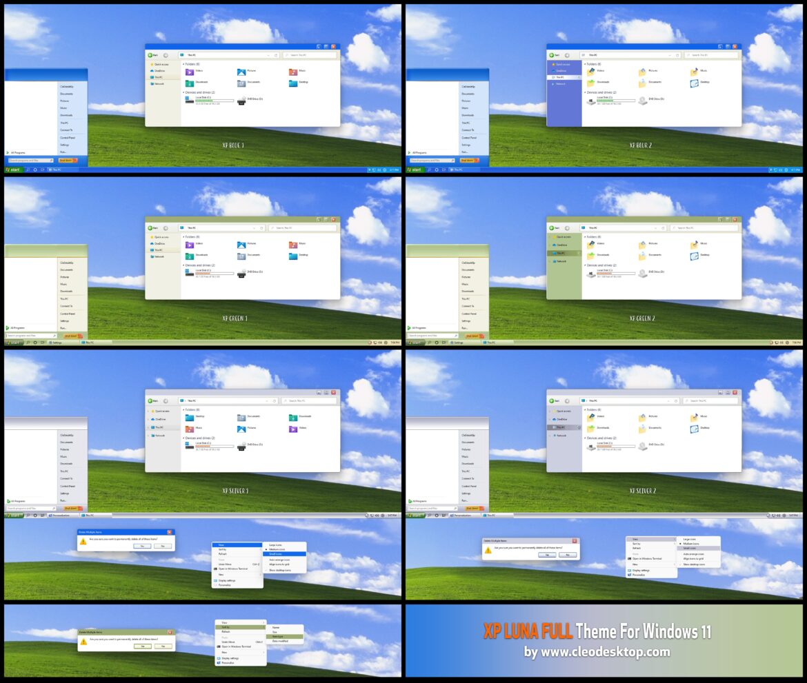 Windows XP Full Version Theme For Windows 11