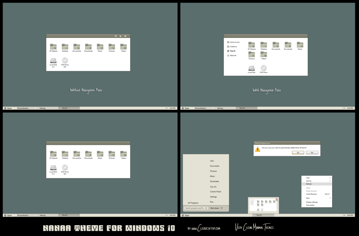 Nanaa Theme For Windows 10
