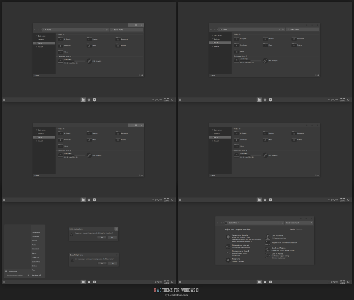 NAC Theme For Windows 10
