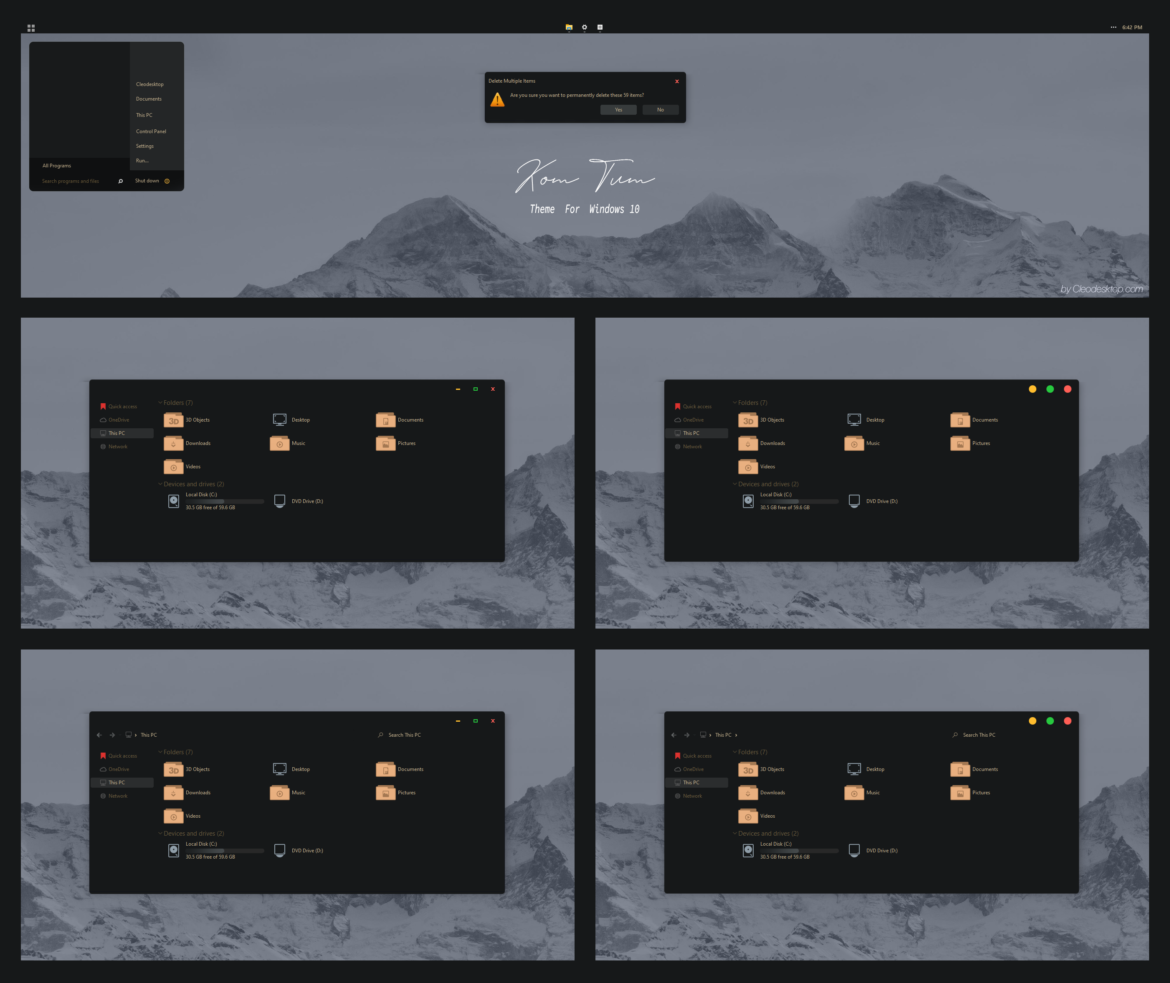 Kom Tum Theme For Windows 10