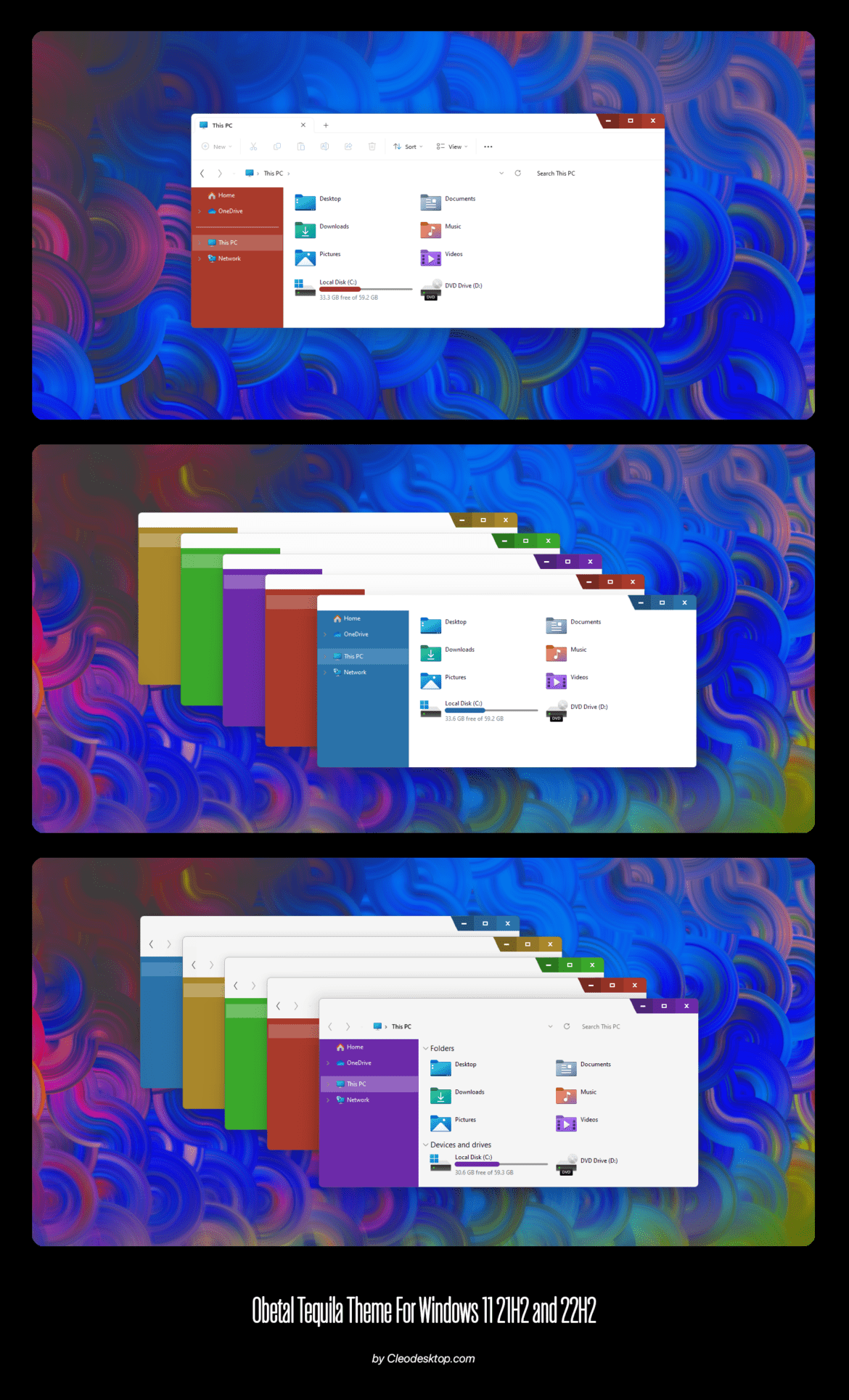 Obetal Tequila Theme For Windows 11