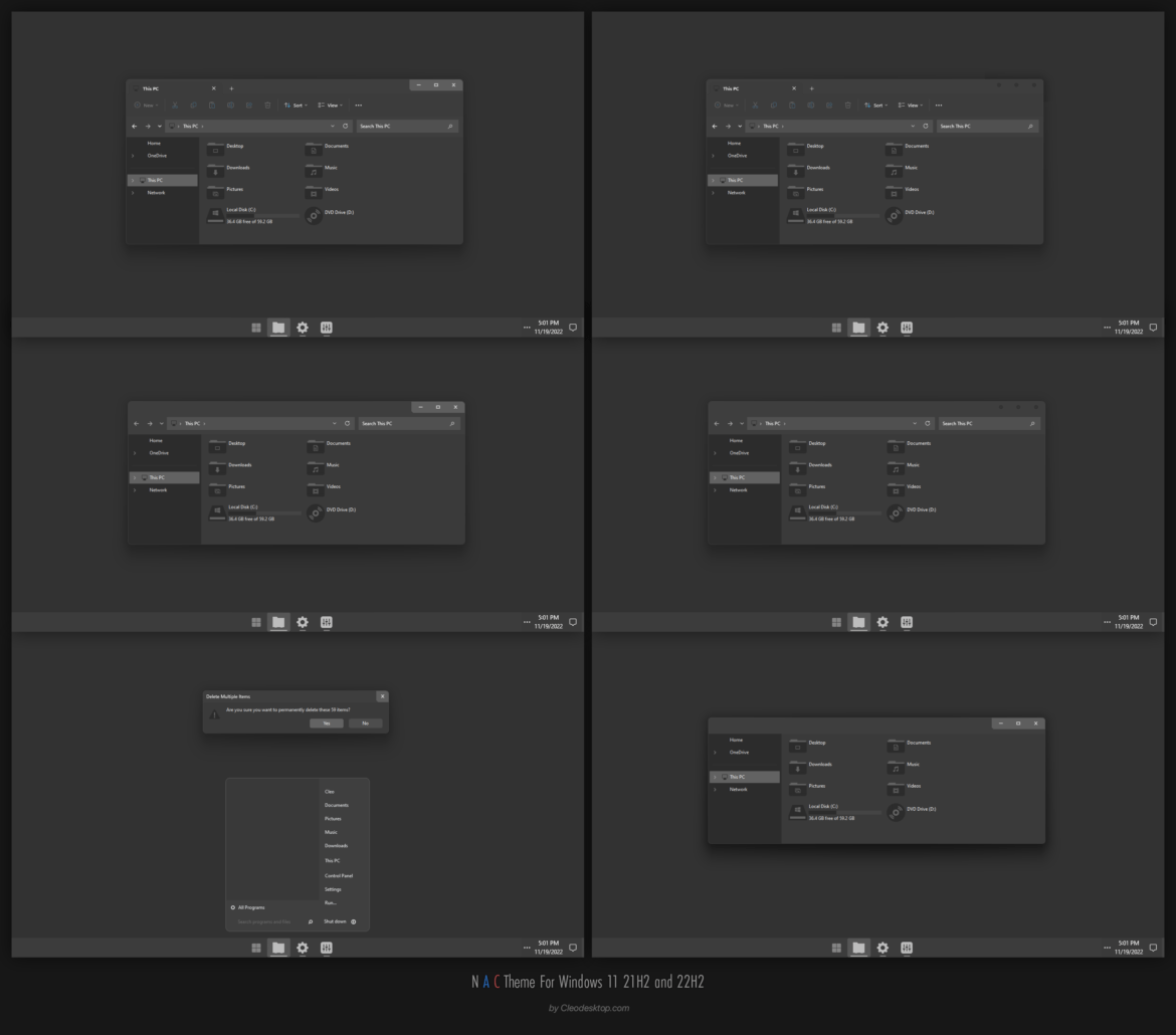 NAC Theme For Windows 11