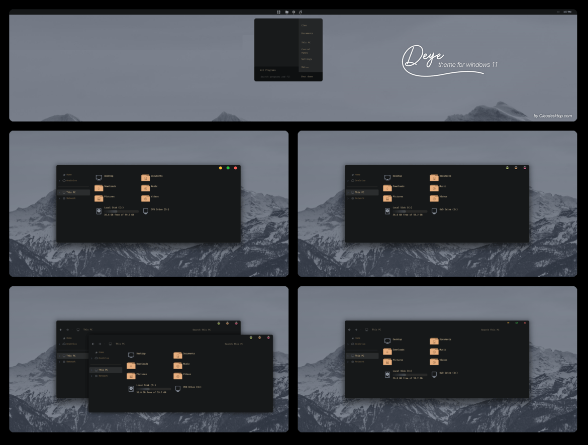 Deye Theme For Windows 11