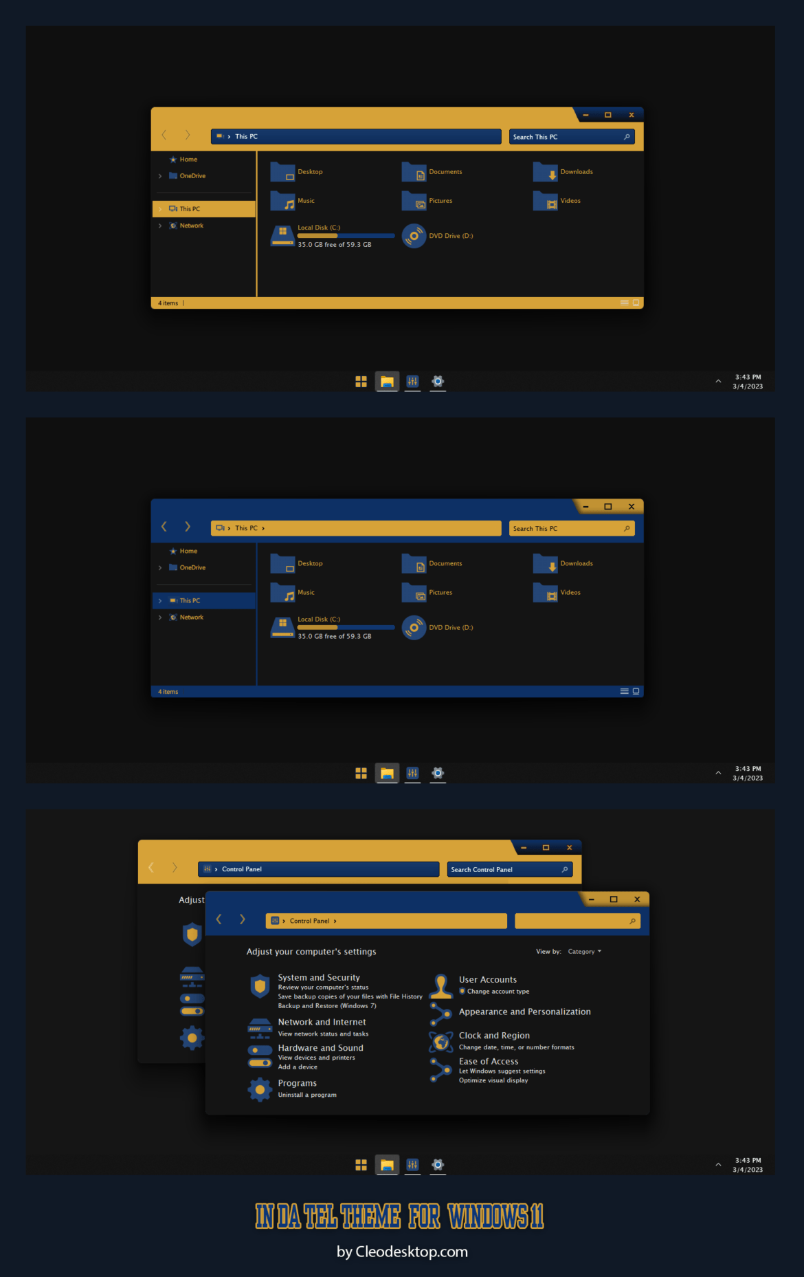 In Da Tel Theme For Windows 11