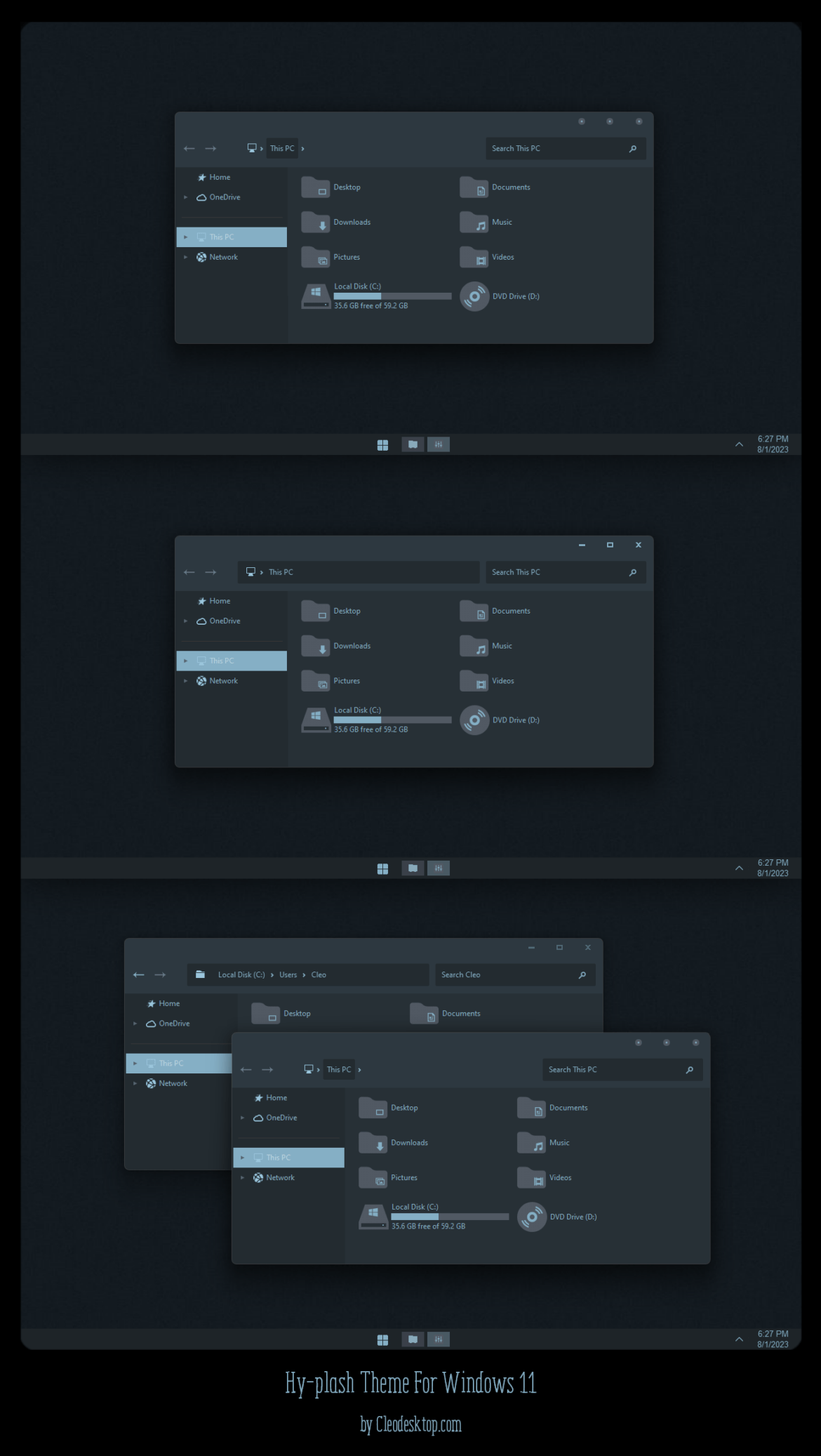 Hy-plash Theme For Windows 11