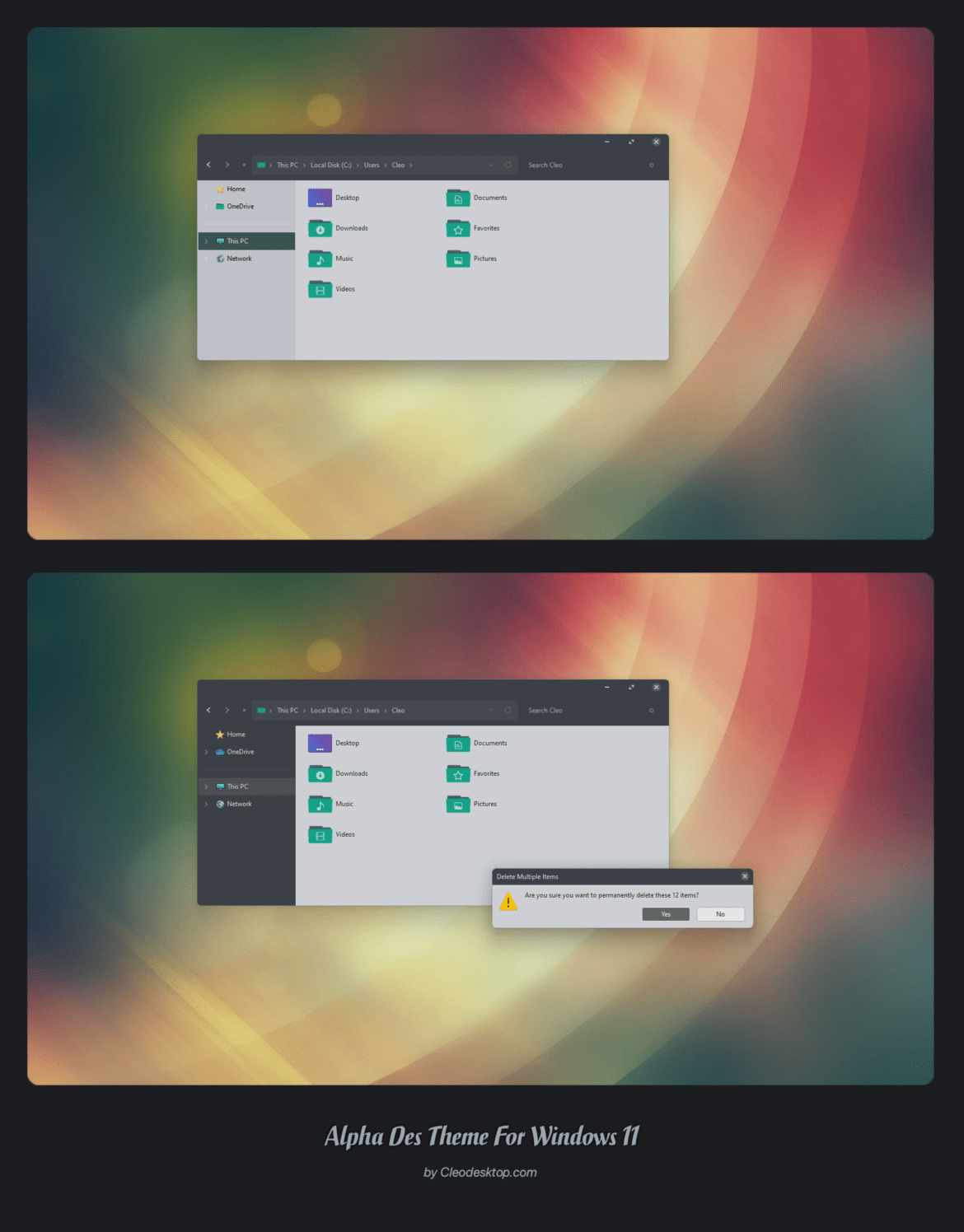 Alpha Des Theme For Windows 11