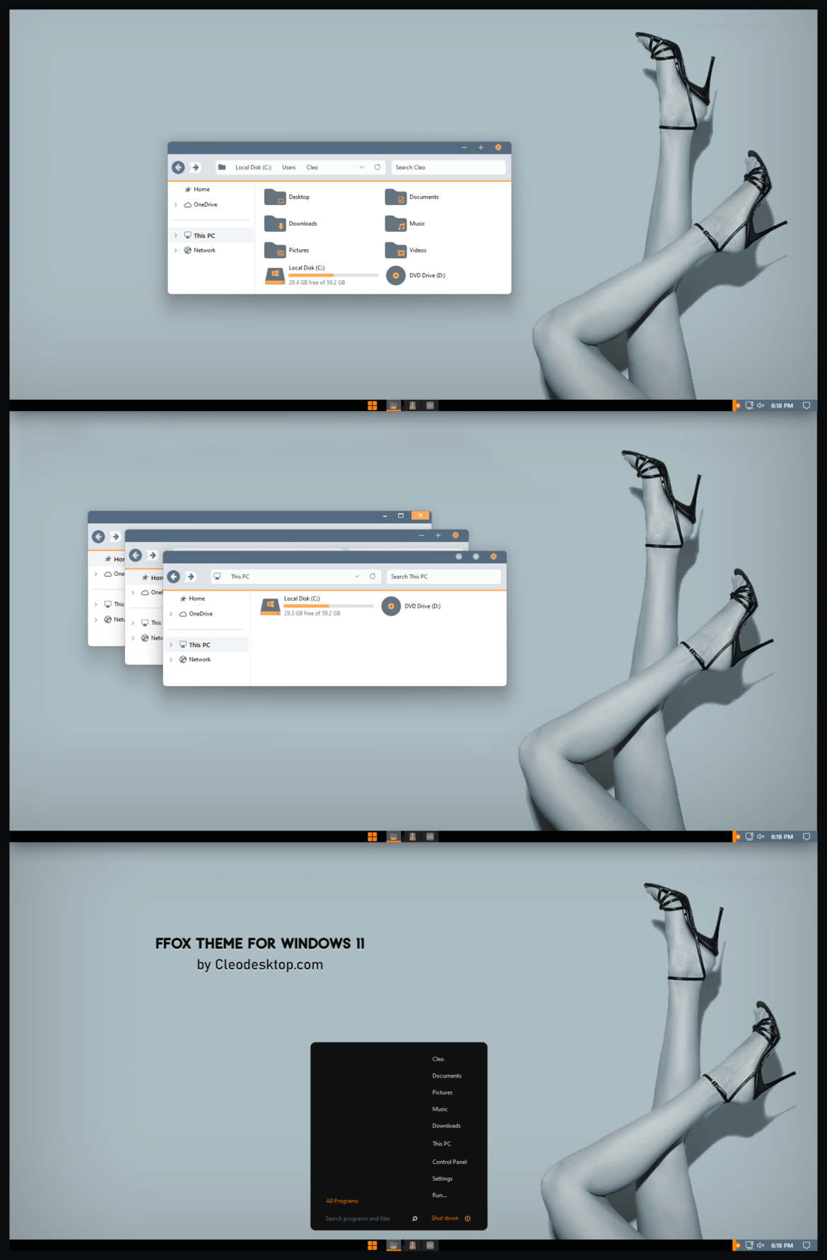 FFox Theme For Windows 11