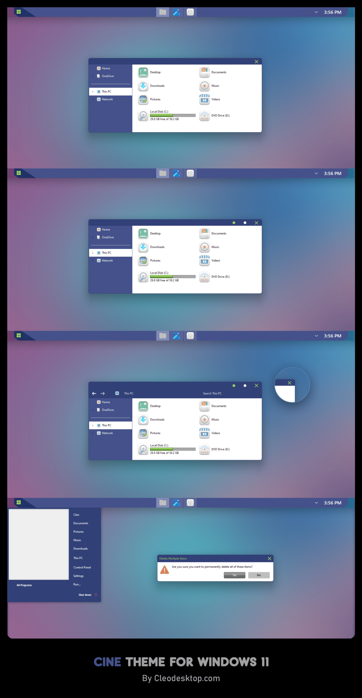 CINE Theme For Windows 11
