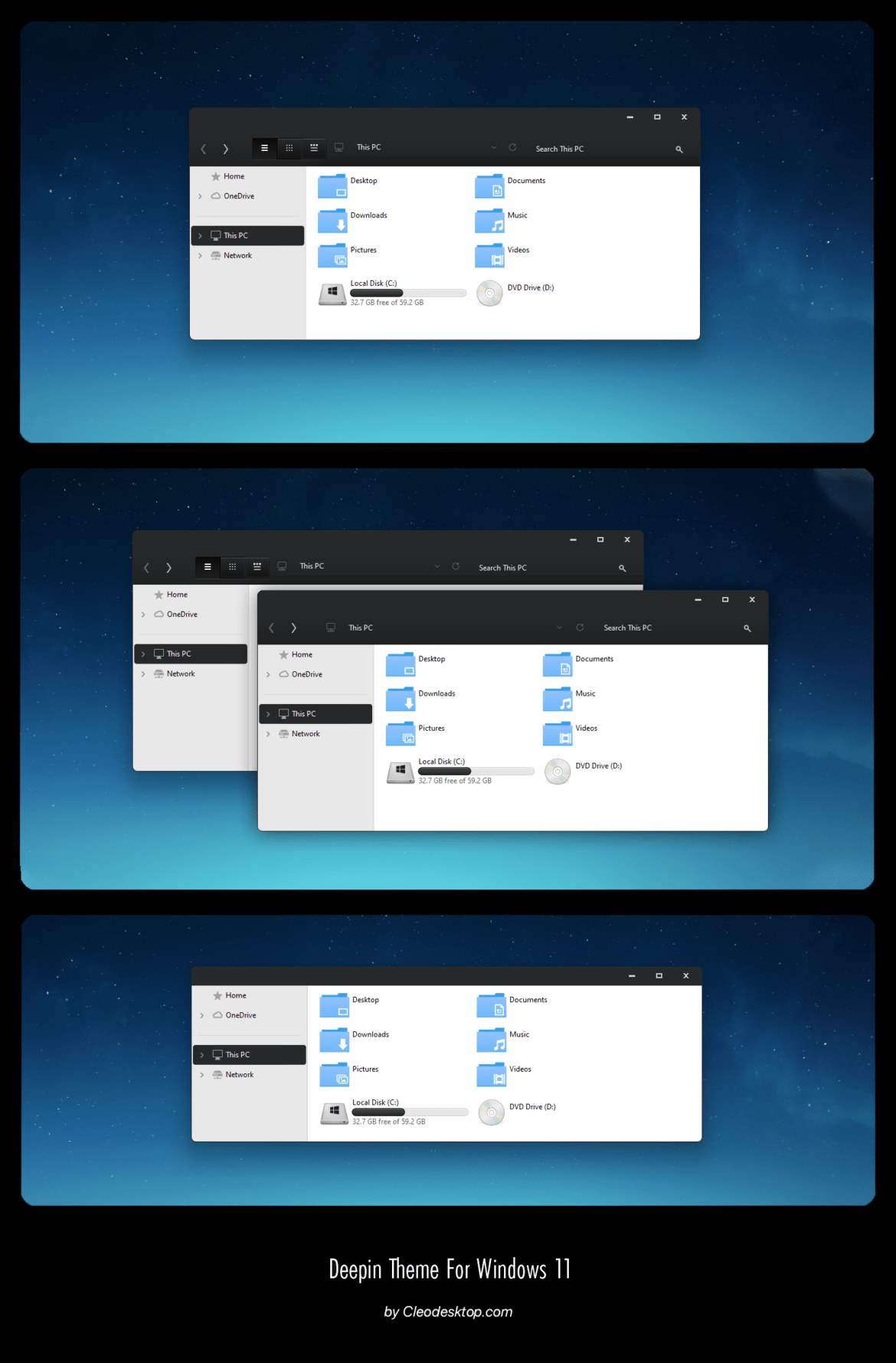Deepin Theme For Windows 11