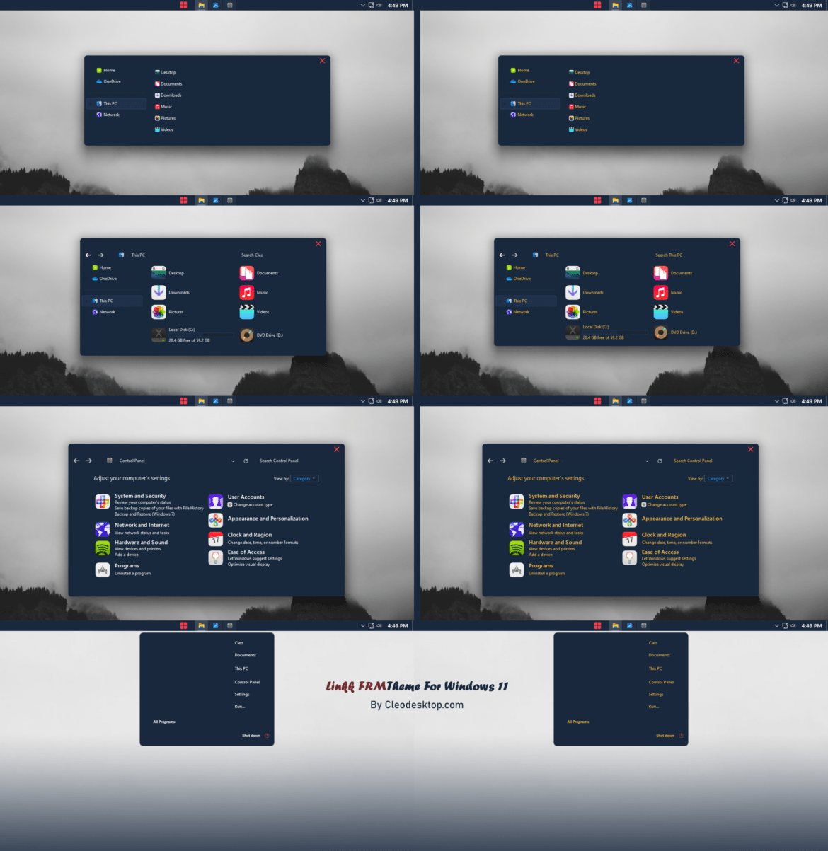 Linkk FRM Theme For Windows 11
