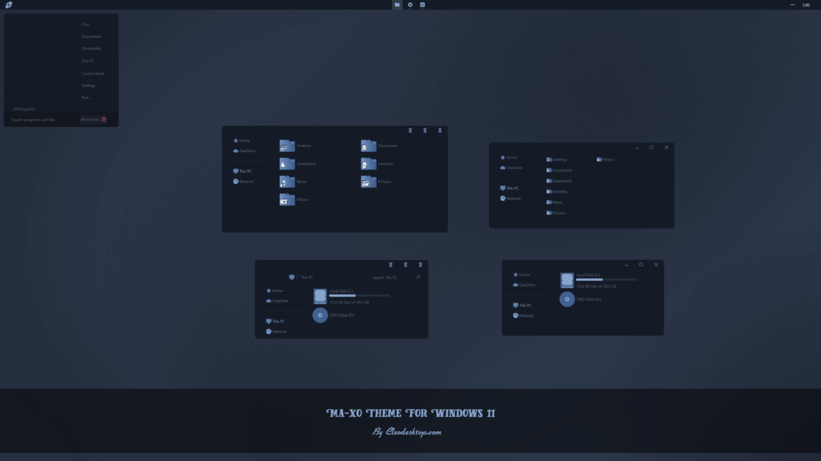 Ma-xo Theme For Windows 11