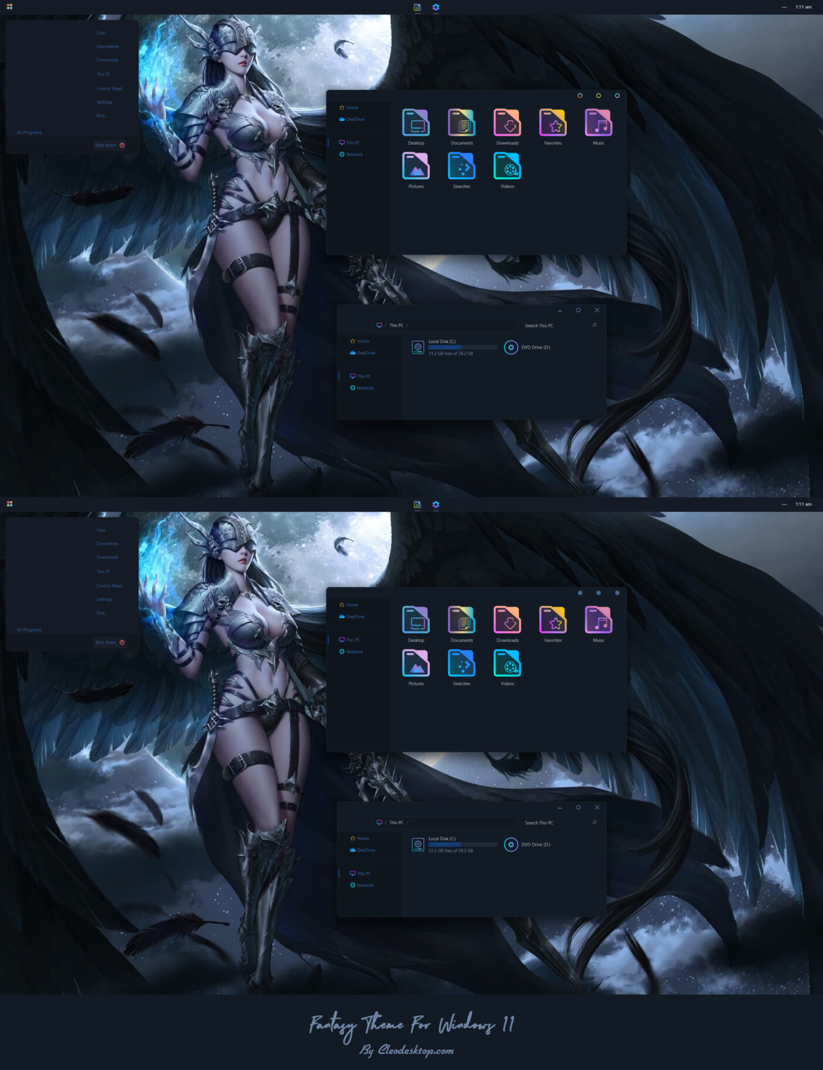 Fantasy Theme For Windows 11