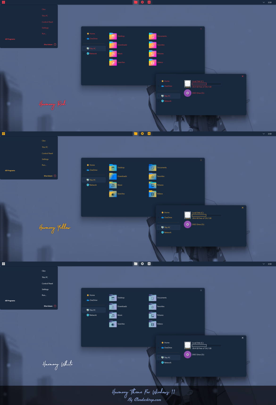 Harmony Theme For Windows 11