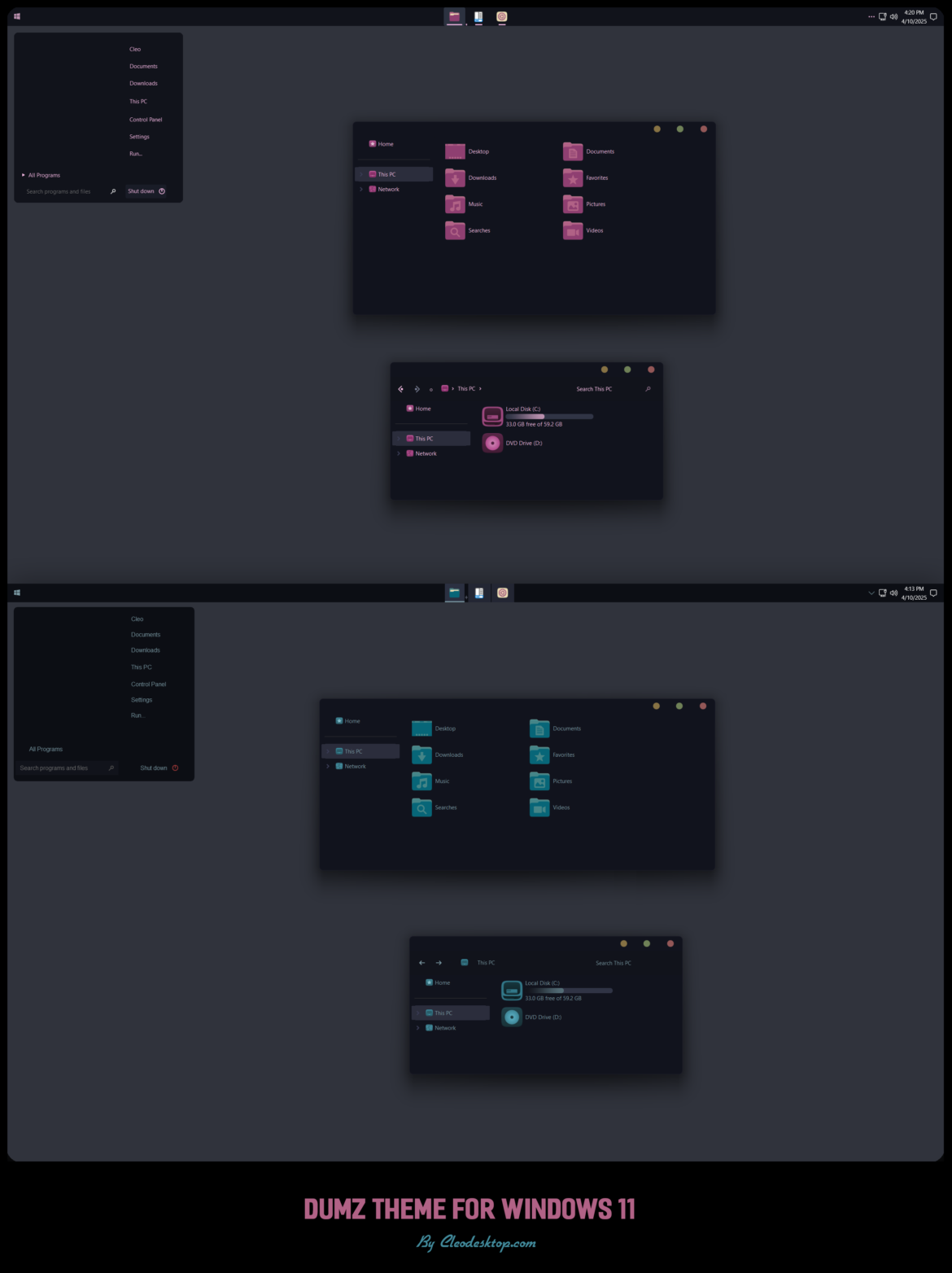 DumZ Theme For Windows 11