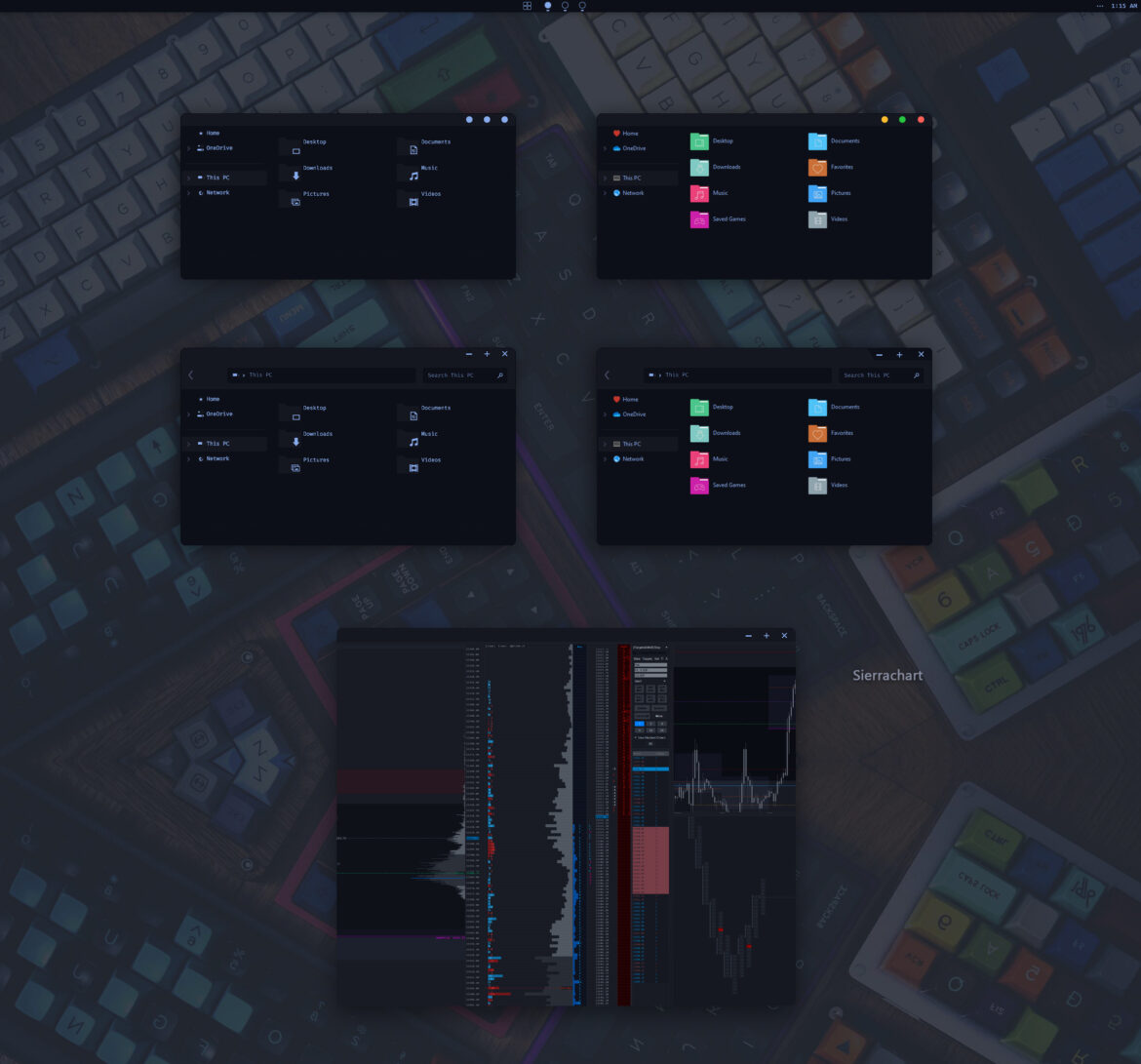 Decay Theme Win11 Mod For Sierrachart