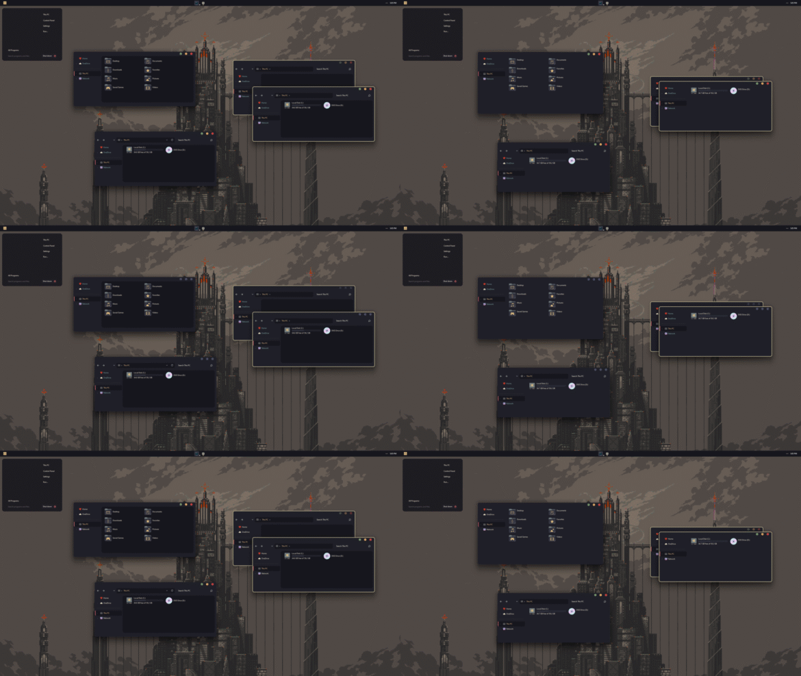 Kanagawa Theme For Windows 11