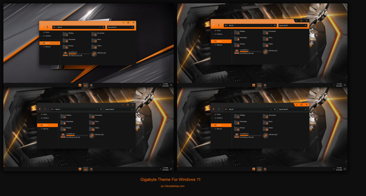 GIGABYTE Theme For Windows 11